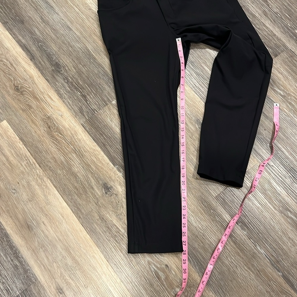 Lululemon Athletica men’s ABC slim fit black pants size 32 - Picture 6 of 12
